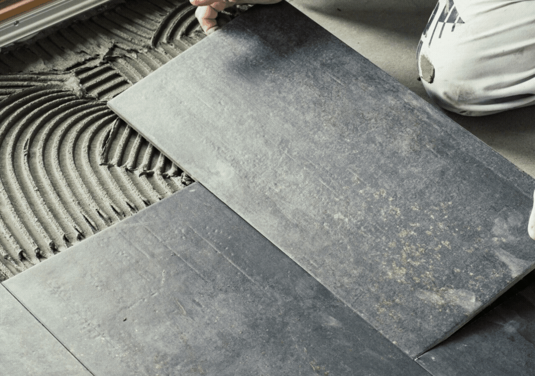 tile flooring install