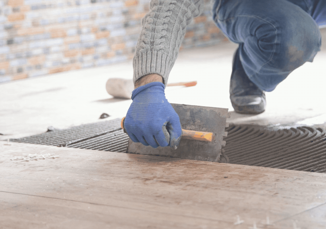 tile installation 3